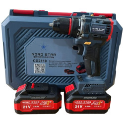 Шуруповёрт Nord Star CD2110, 21 В, 60 Нм