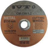 Диск отрезной по металлу IVT CW-150-12, 150×1,2×22,2 мм